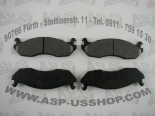 Bremsklötze Vorne Hinten - Brakepads Front Rear  Hummer H1 82-95